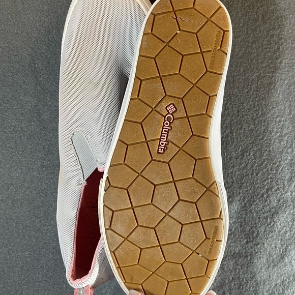 Columbia Gray and Pink Slip-On Shoes - Picture 7 of 10